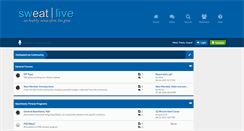 Desktop Screenshot of community.eatsweatlive.com